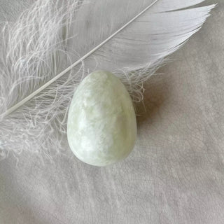 Yoniegg Grønn Serpentin Sett for Nybegynnere (medium)