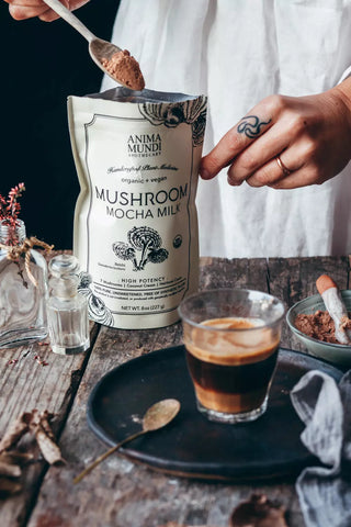 Mushroom Mocha Milk Superkakao