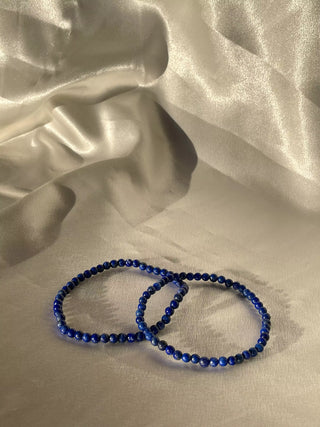 Lapis Lazuli Armbånd Lapis Lazuli Armbånd - 4mm S/M
