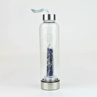 Wisdom Glassflaske med Lapis Lazuli