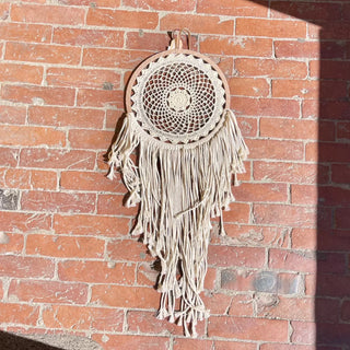 Drømmefanger Beige Makramé