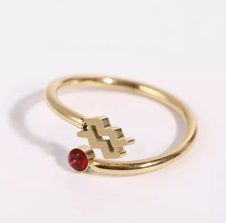 Stjernetegn Ring Ring Vannmannen