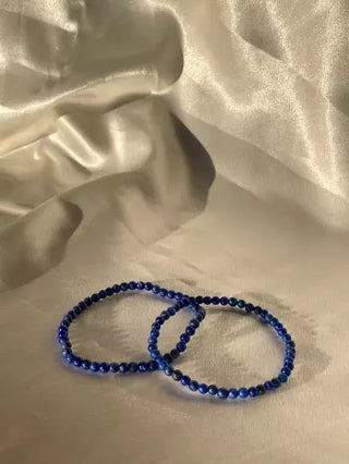 Lapis Lazuli Armbånd Lapis Lazuli Armbånd - 4mm M/L
