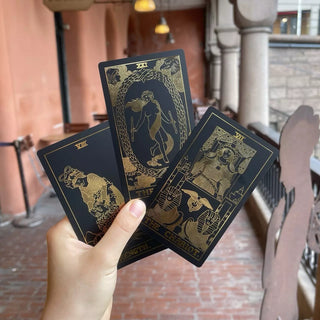 Tarotkort i Gull