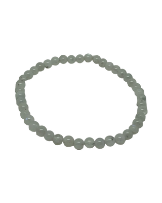 Hvit månesten armbånd 4mm