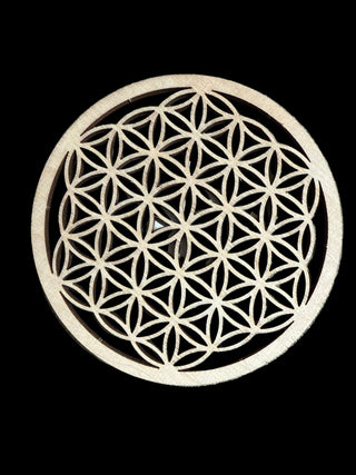Flower of Life i Tre Ø 9 Cm