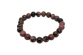 Rhodonitt armbånd 8mm