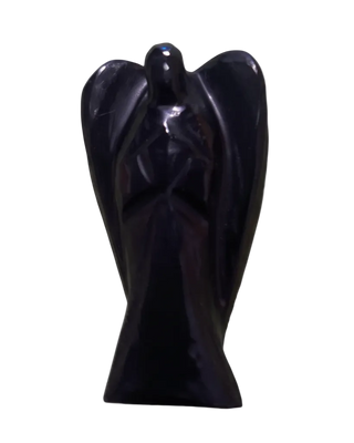 Engel i sort obsidian