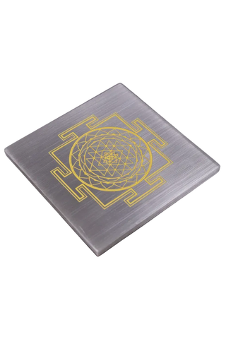 Selenittplate Shri Yantra