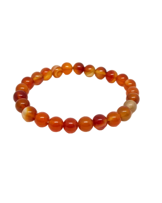 Karneol armbånd