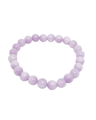 Kunzitt armbånd 8mm