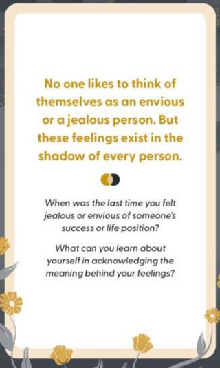 SHADOW WORK SELF-REFLECTION DECK