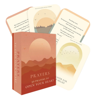 Prayers: A card deck 50 cards to open your heart