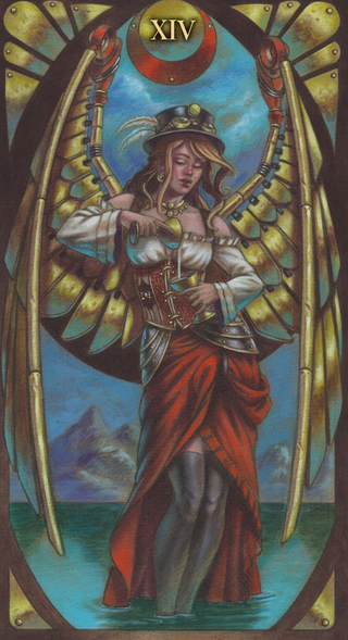 Steampunk Art Nouveau Tarot