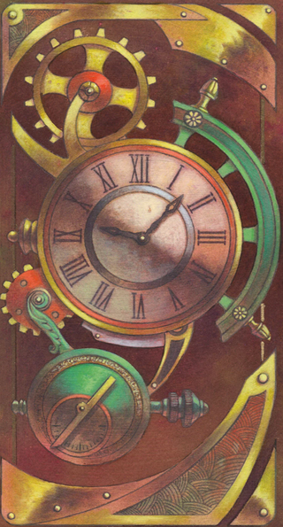 Steampunk Art Nouveau Tarot