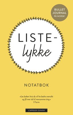 Listelykke notatbok