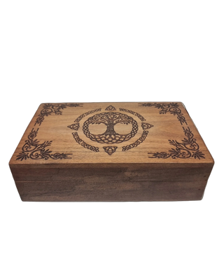 Livets tre/Yggdrasil treboks i akasie