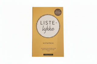 Listelykke pocket notatbok
